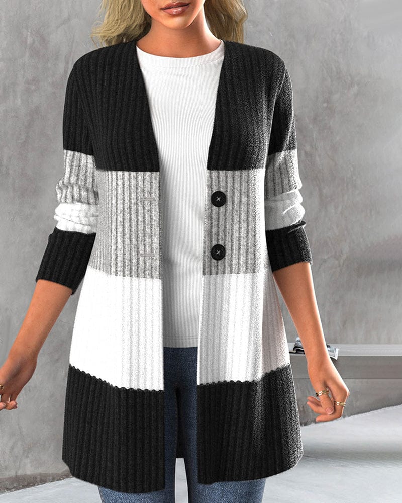 Angela - Casual Long Cardigan