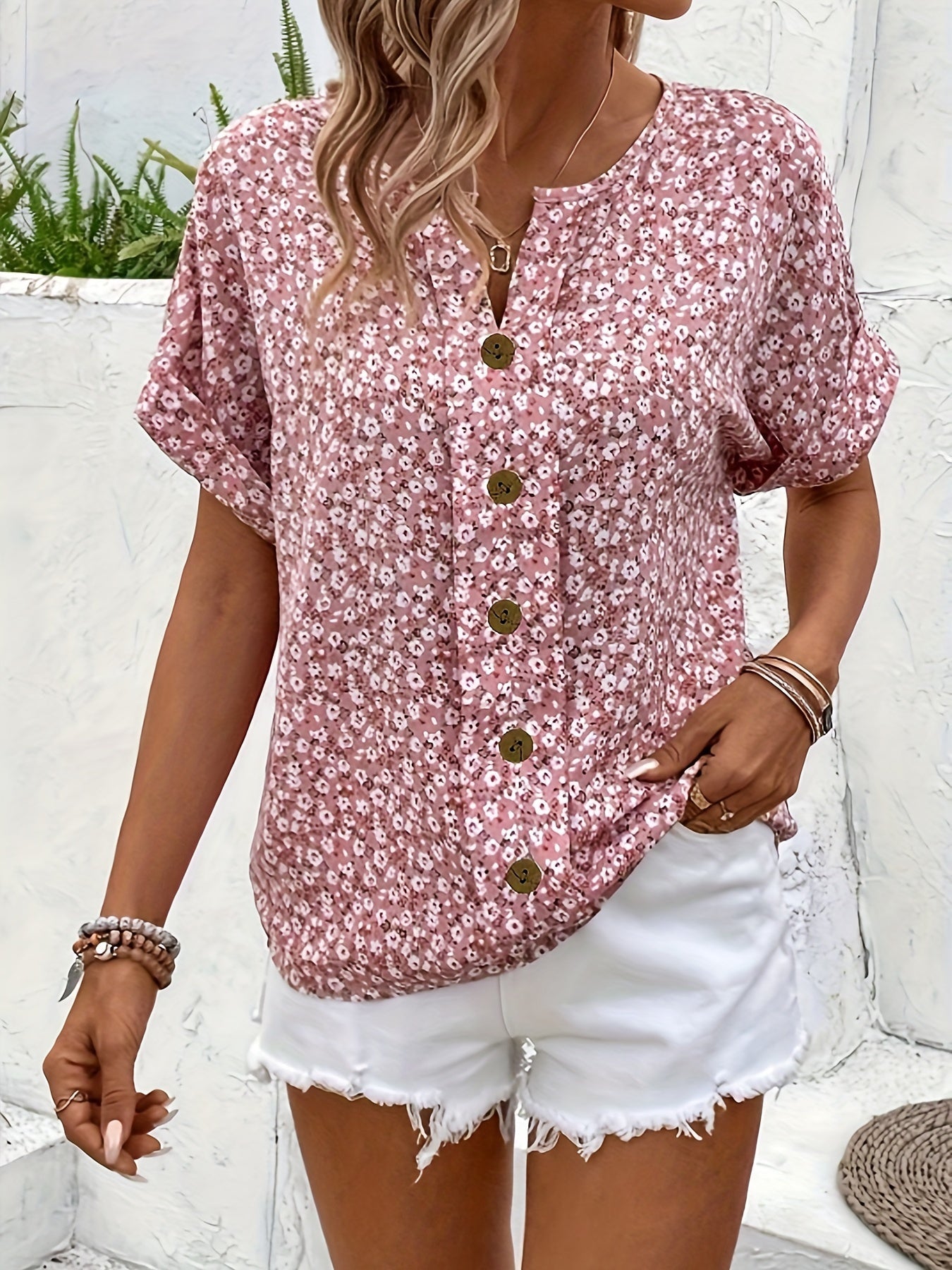 Elna - Natural blouse for every summer moment