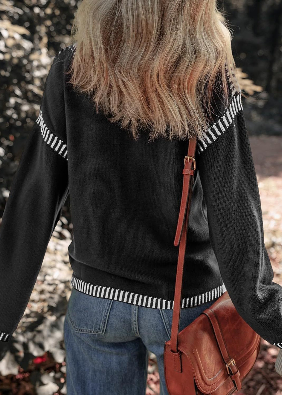 Marisa - Chic Contrast Sweater