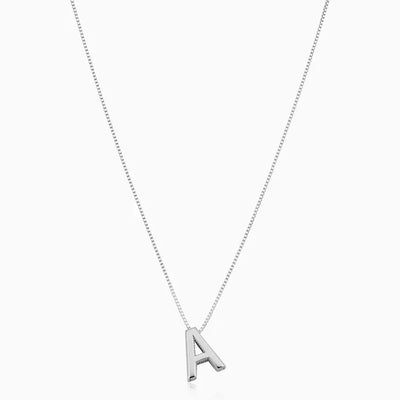 Love letter initial necklace