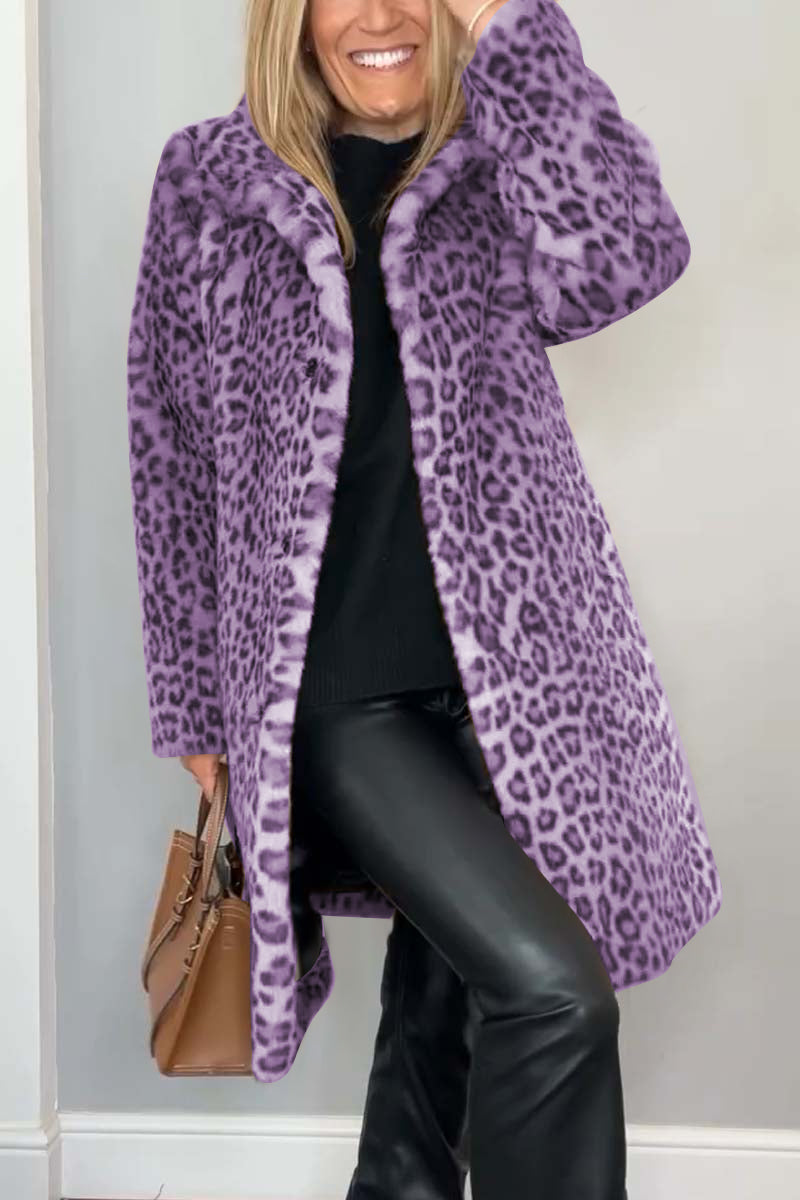 Lizzie | Leopard Print Coat