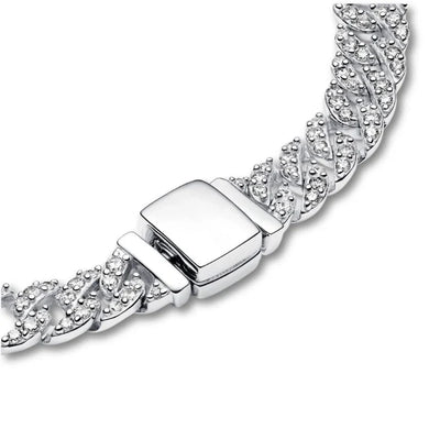 Moissanite Cuban Bracelet