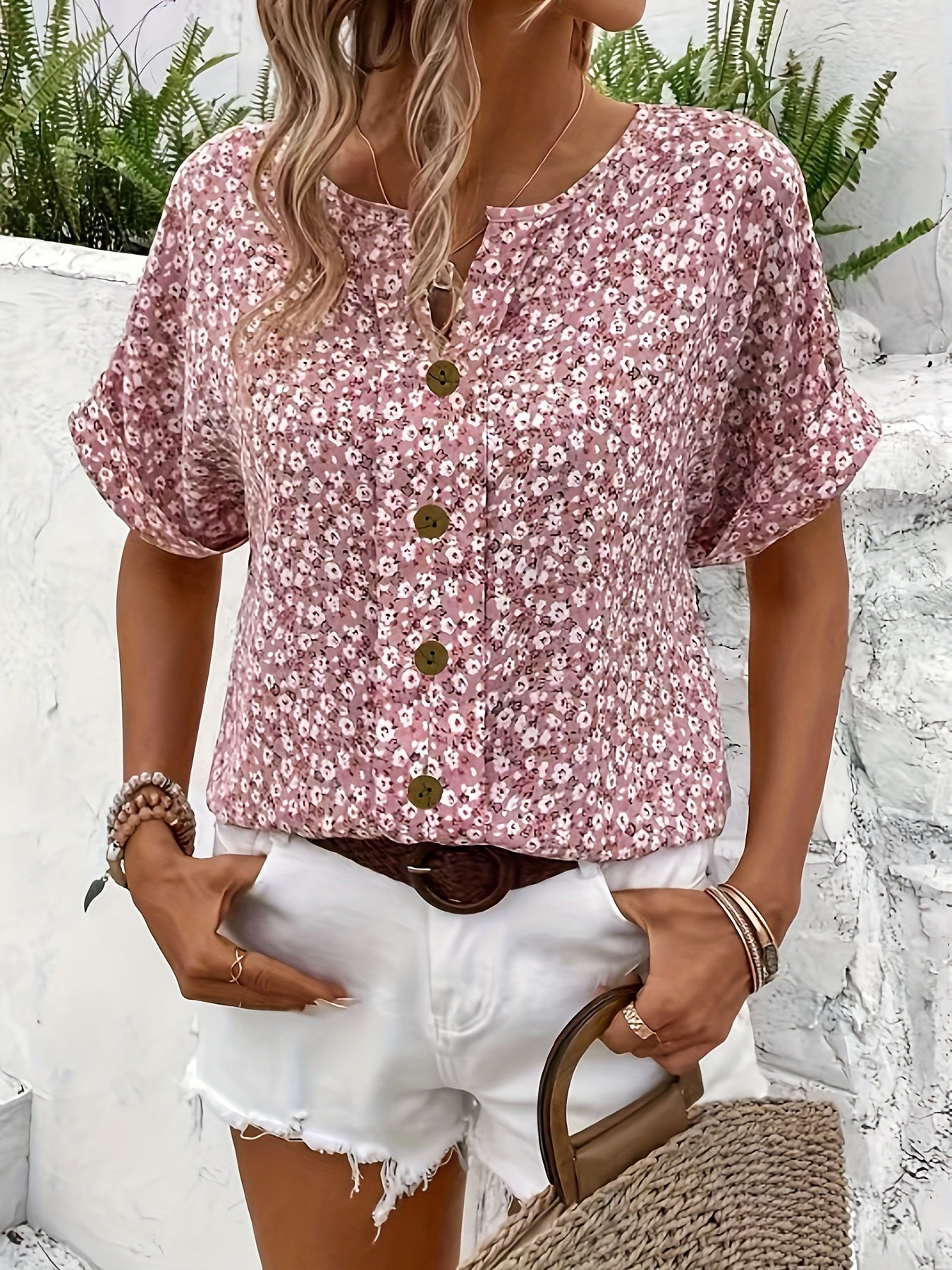 Elna - Natural blouse for every summer moment