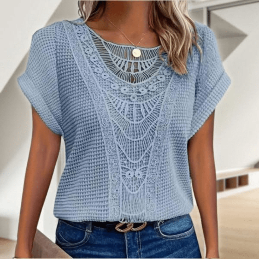 Estelle - Elegant Ibiza-Style Blouse