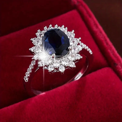 Vionne Sapphire Gold Ring
