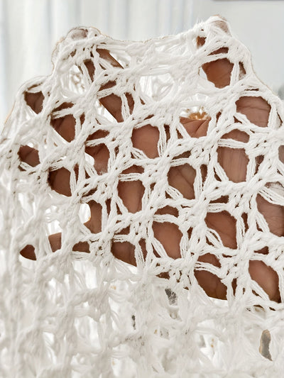 FLORIANA – OPEN KNIT BLOUSE