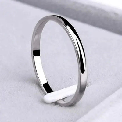Simple Minimalist Ring of Gold and Silver