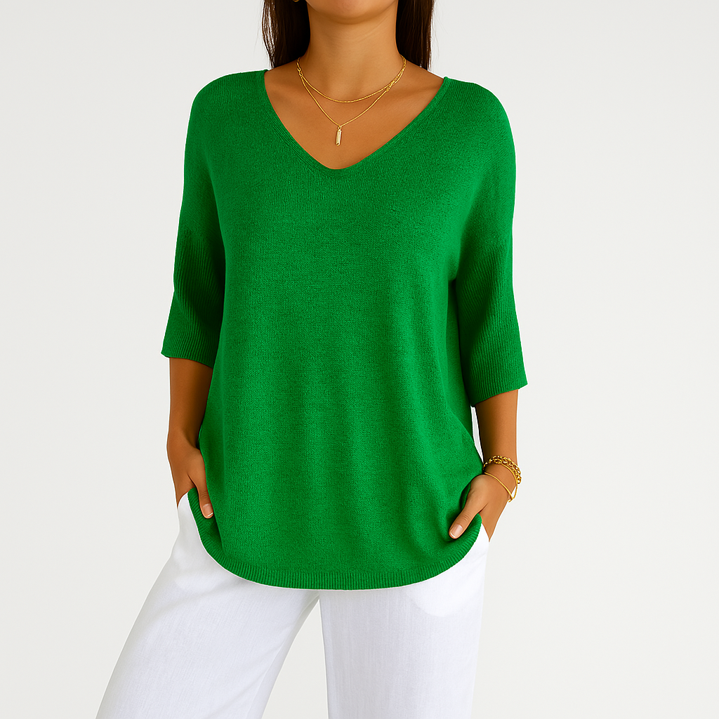 LEA | V-NECK SWEATER