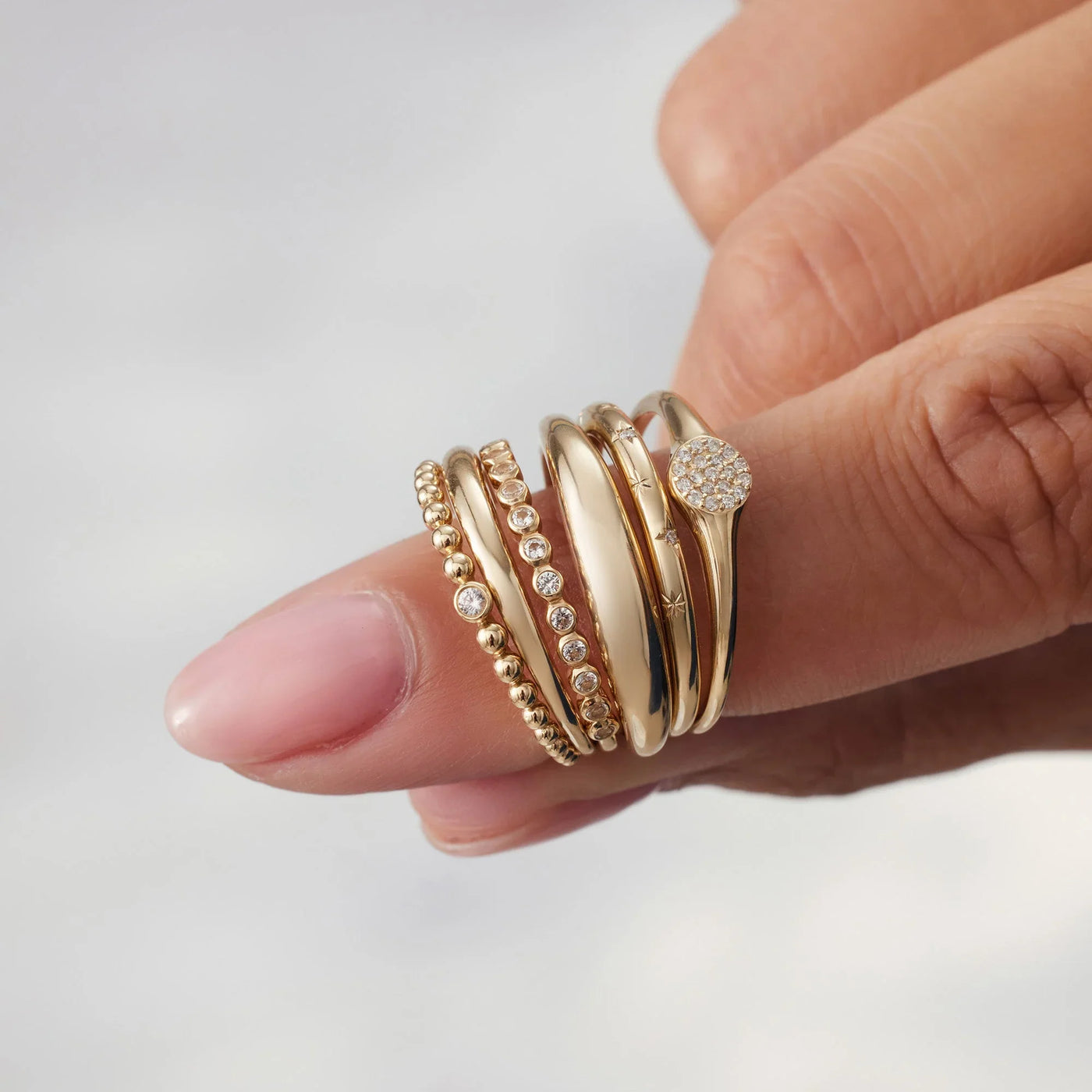 Slim Dome Ring