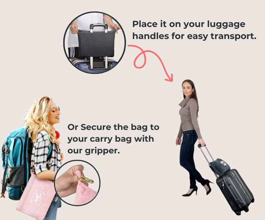 FlyHugz® Blanket & Comfort Bag