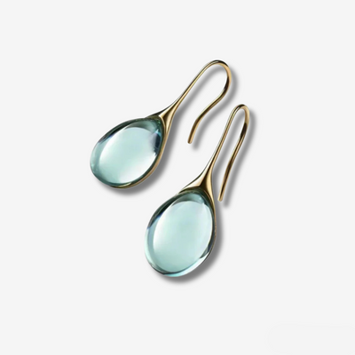 Floriane | Crystal Drop Earrings
