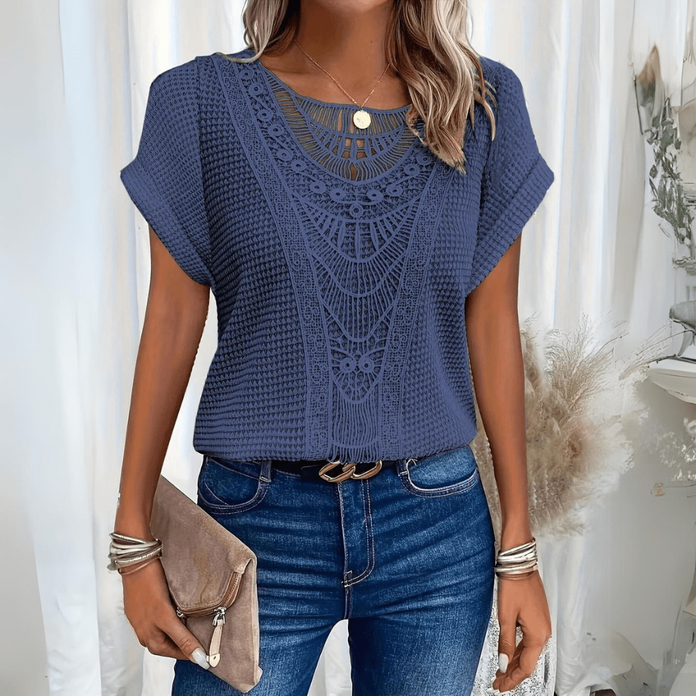 Estelle - Elegant Ibiza-Style Blouse