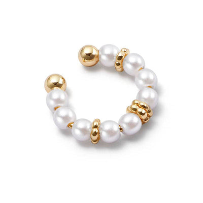 Freshwater Pearl Cuff Earrings