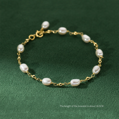 Baroque Pearl Strand Bracelet