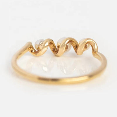 Stacking Freshwater Pearl Ring