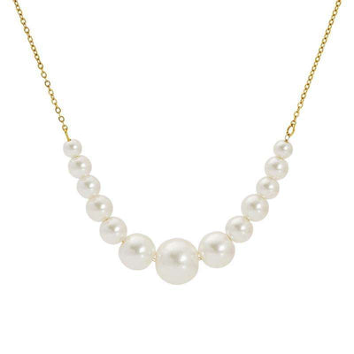 Freshwater Pearl Charm Necklace