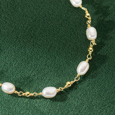 Baroque Pearl Strand Bracelet