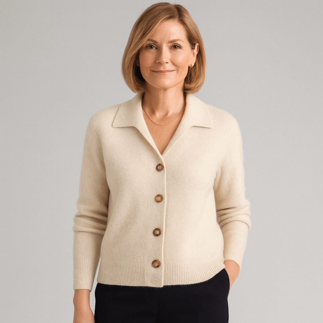 Anny - Luxurious Cashmere Knit Cardigan
