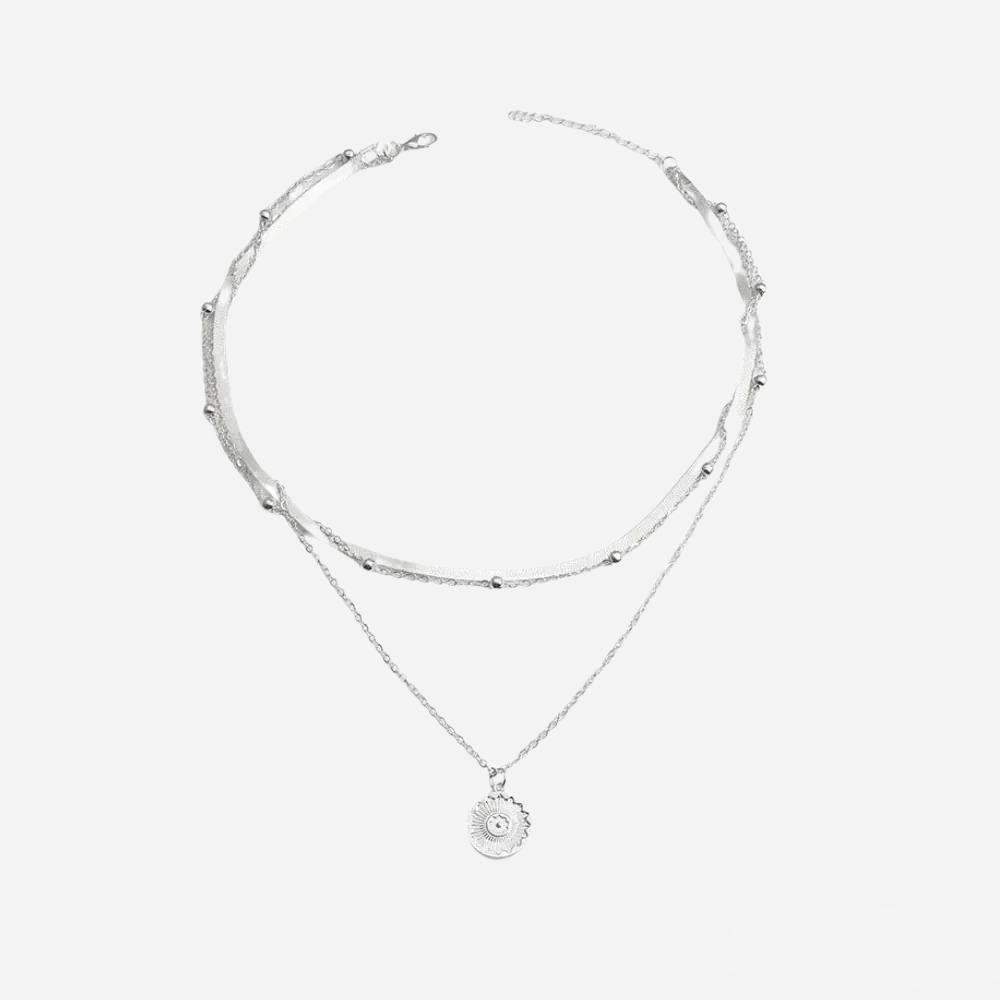 Ivy | Three-layer Round Necklace