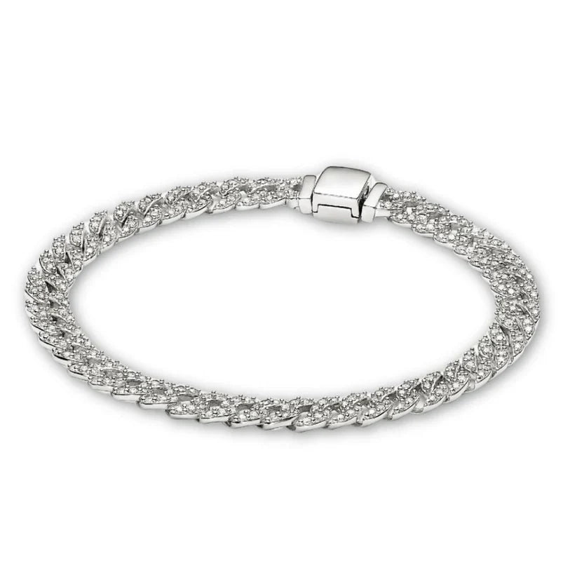 Moissanite Cuban Bracelet