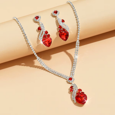 Luxury Fashion Red Necklace