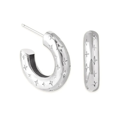 Cosmic Hoop Earrings