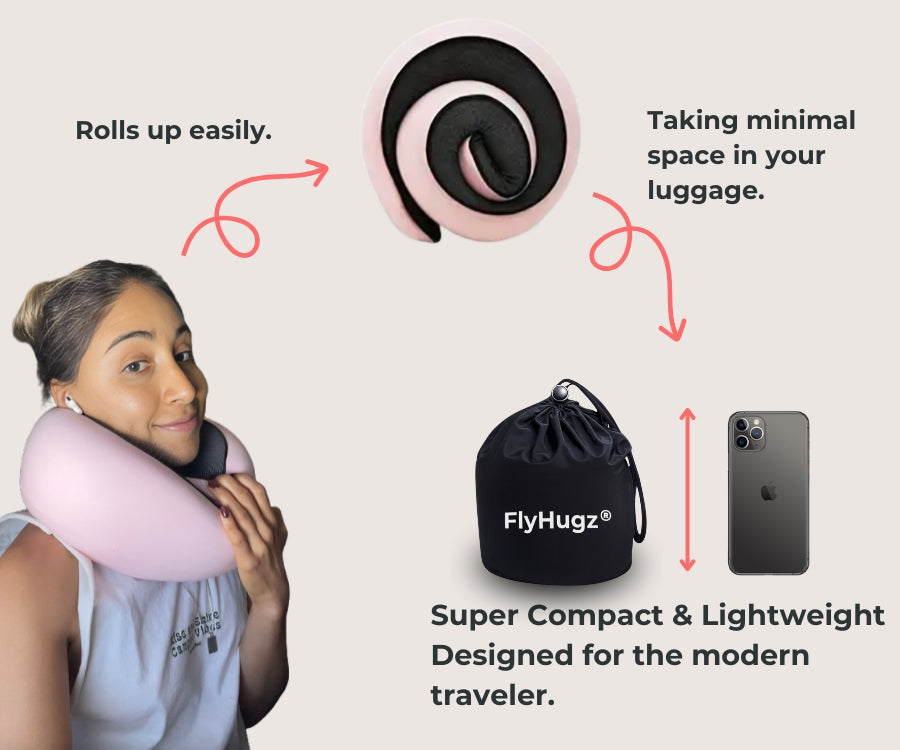 FlyHugz® Princess Neck Pillow