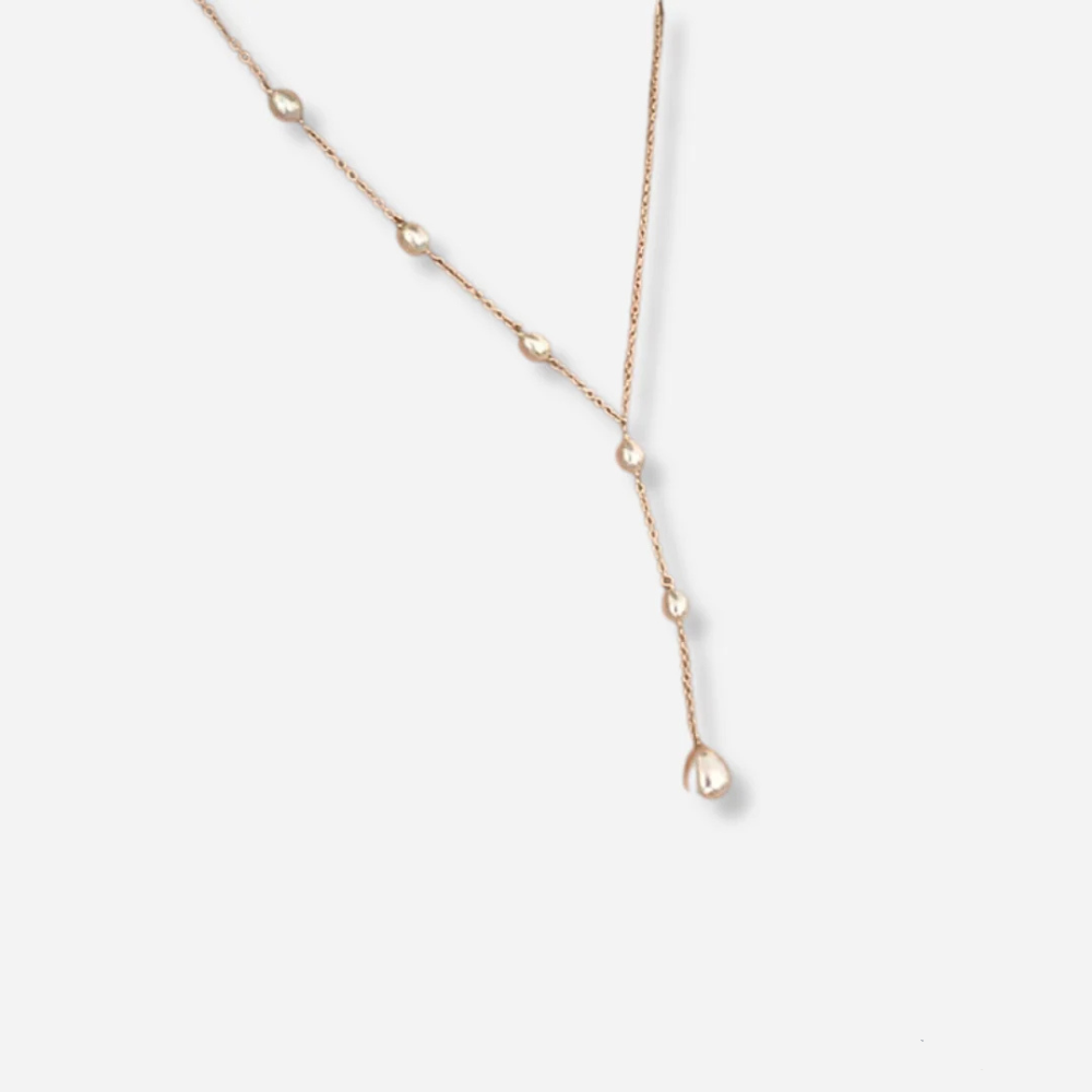 Vintage Pendant Pearl Necklace