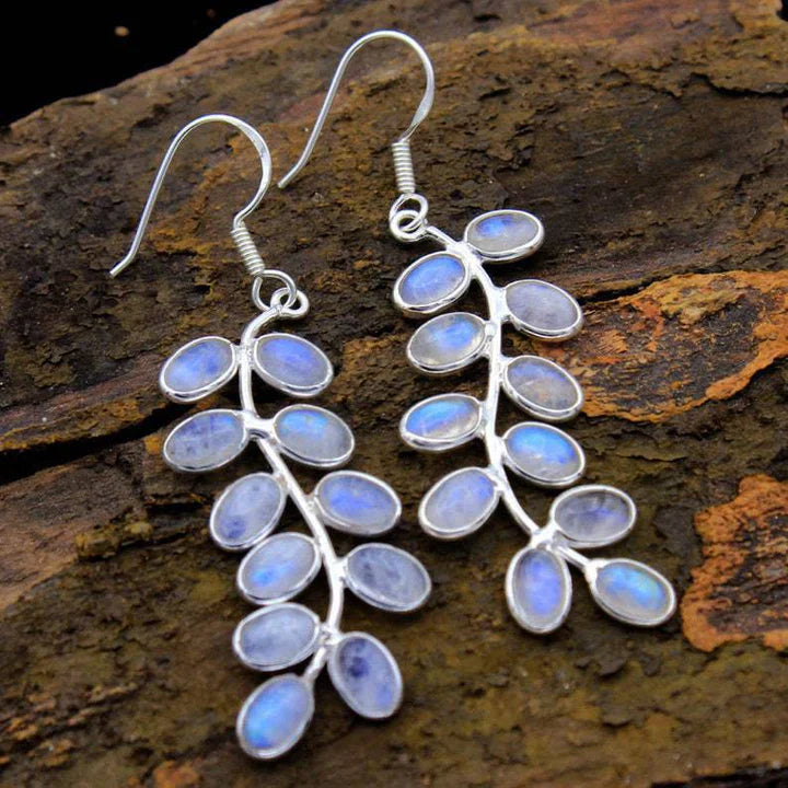 Vintage Moonstone Drop Earrings