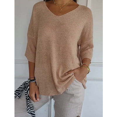 LEA | V-NECK SWEATER