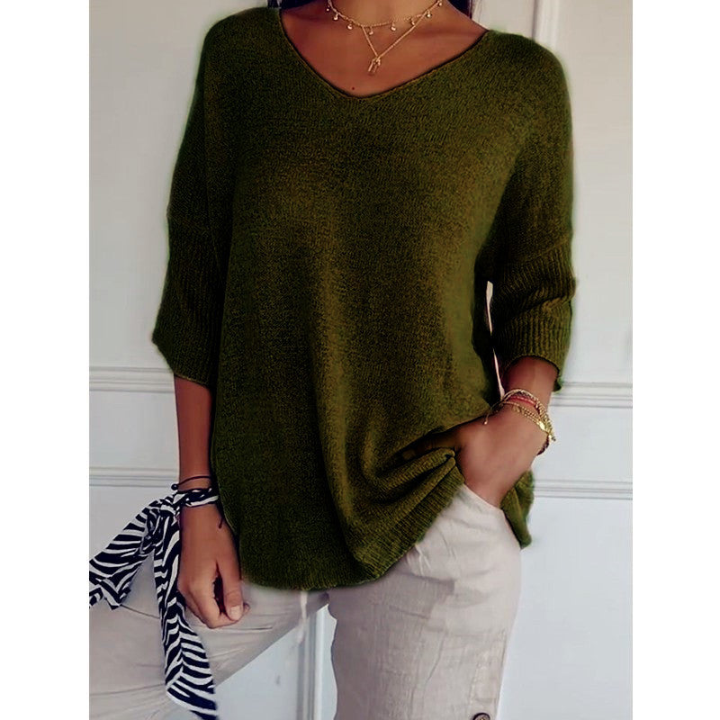 LEA | V-NECK SWEATER