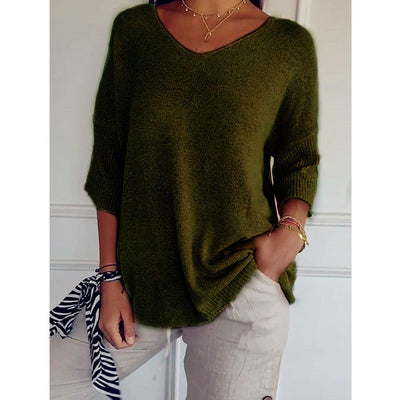 LEA | V-NECK SWEATER