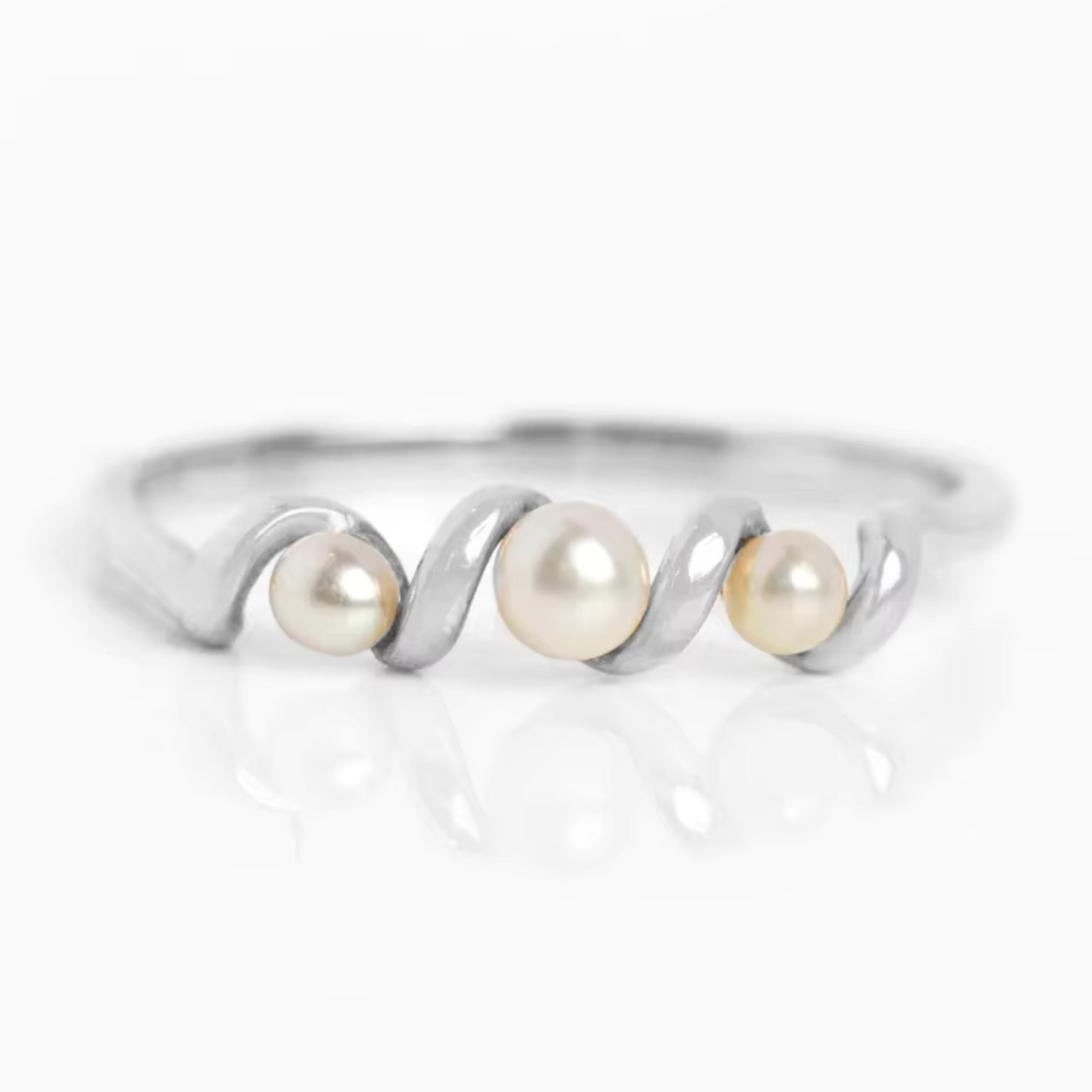 Stacking Freshwater Pearl Ring