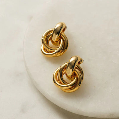 Statement Interlocking Earrings