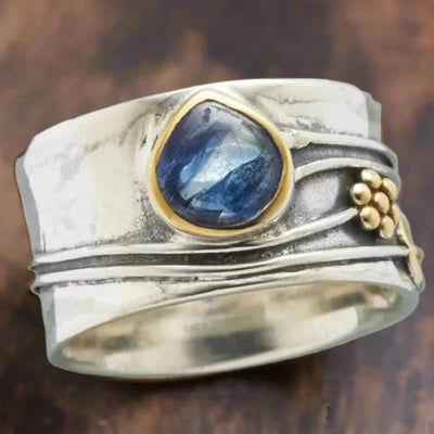 Boho Meditation Stone Ring