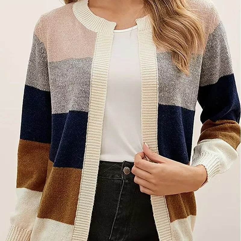 Deborah - Striped Cardigan