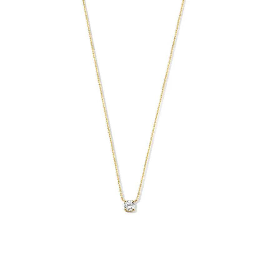 Cléa Moissanite Stone Necklace