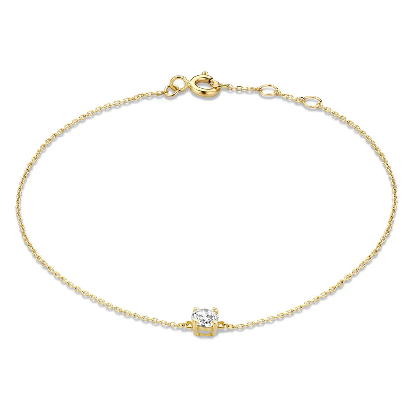 Cléa Moissanite Stone Bracelet
