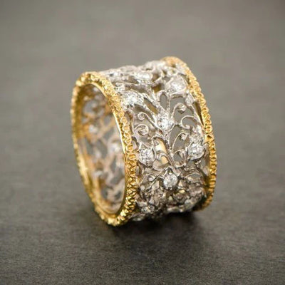 Ivy | Vintage Zirconium Ring