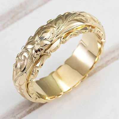 Felicity | Vintage Gold Flower Ring