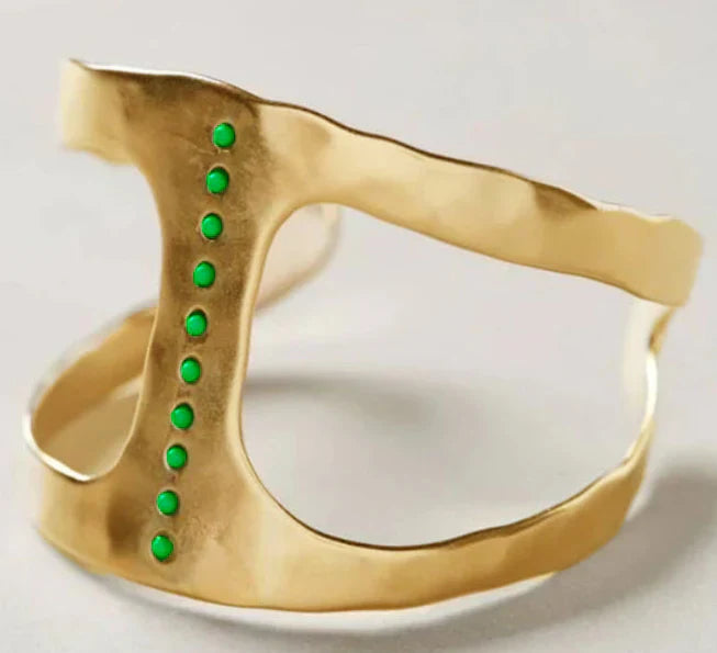 Vintage Inlaid Turquoise Stones Ring