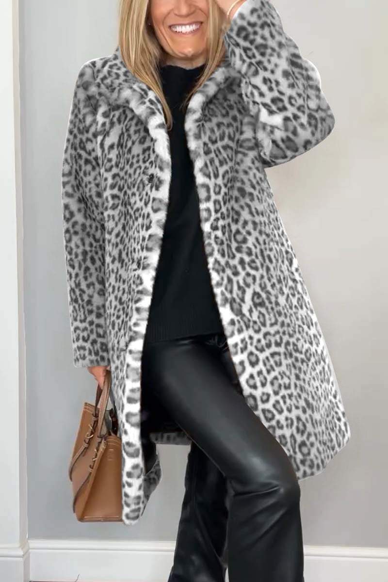 Lizzie | Leopard Print Coat