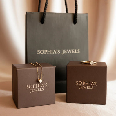 Round Moissanite Drop Earrings