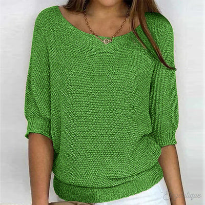 Luigia - Elegant Knit Sweater