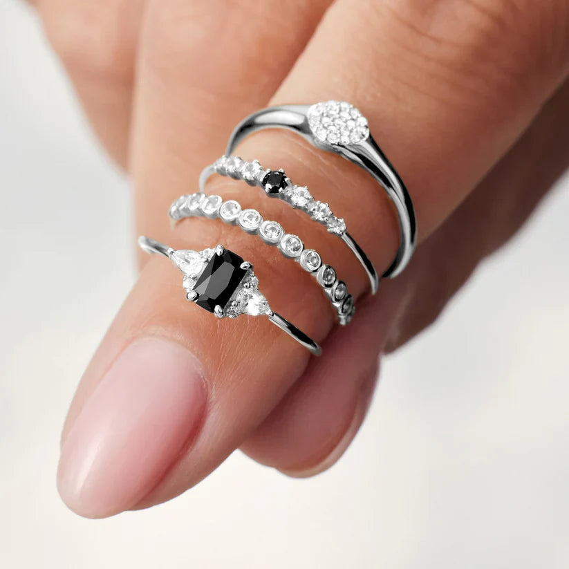 Diamond Bubble Ring