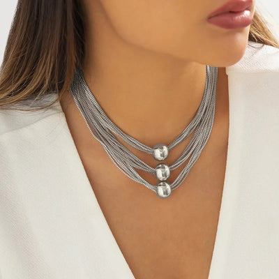 Triple Elegance Necklace