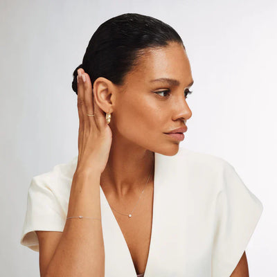 Cléa Moissanite Stone Necklace